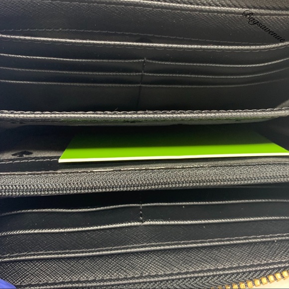 Kate spade Jazz things Up cat Wallet Black Leather - Picture 8 of 8